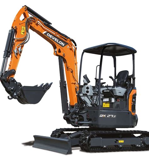 develon mini excavators|develon dx27z 7.